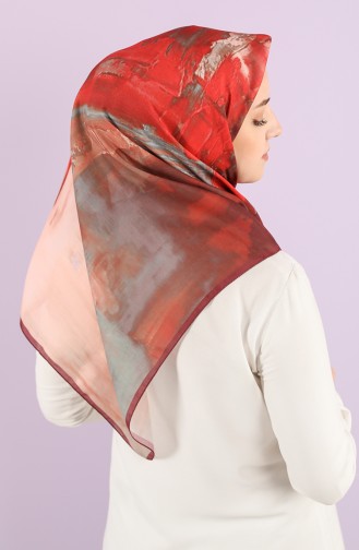 Claret red Hoofddoek 90729-07