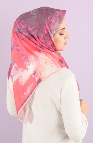 Pink Hoofddoek 90731-06