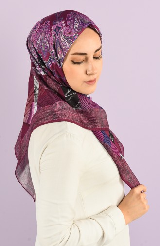 Purple Hoofddoek 90735-10