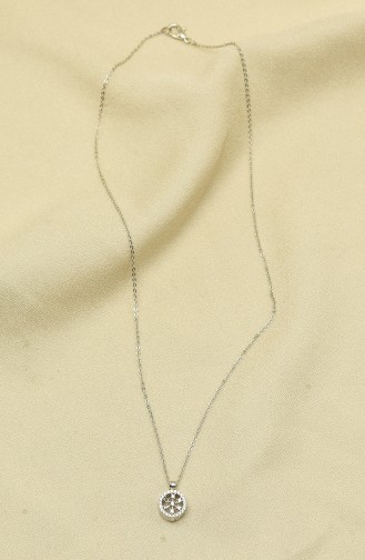 Collier Gris argenté 306-01