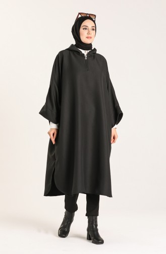 Black Poncho 9025A-01