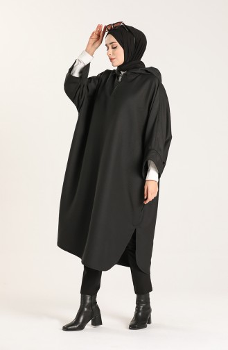 Schwarz Poncho 9025A-01