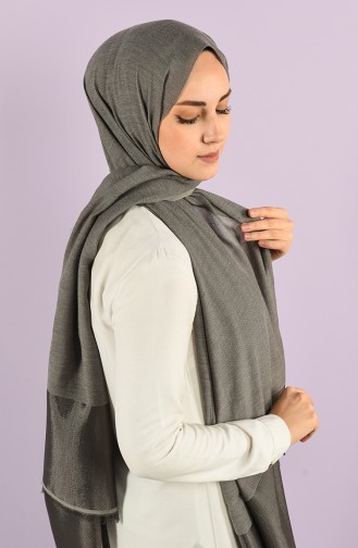 Dark Gray Shawl 15221-14