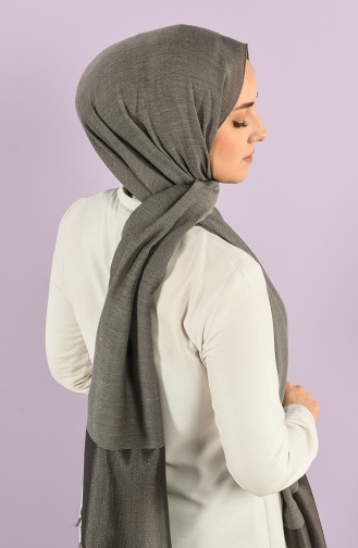 Dark Gray Shawl 15221-14