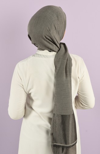 Dark Gray Shawl 15221-14