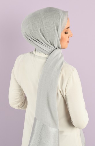 Silver Gray Shawl 15221-15