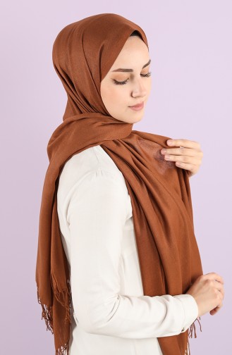 Plain Pashmina Shawl 901472-64 Copper 901472-64