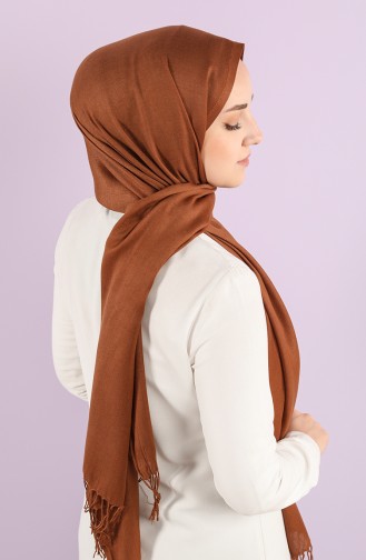 Plain Pashmina Shawl 901472-64 Copper 901472-64