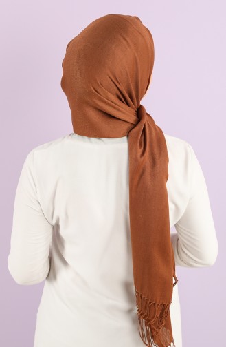 Plain Pashmina Shawl 901472-64 Copper 901472-64