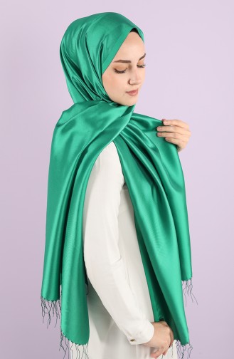 Plain Taffeta Shawl 95329-33 Grass Green 95329-33