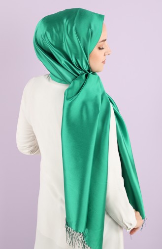 Plain Taffeta Shawl 95329-33 Grass Green 95329-33