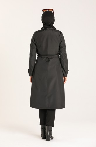 Black Trench Coats Models 0001-05