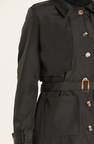 Black Trench Coats Models 0001-05