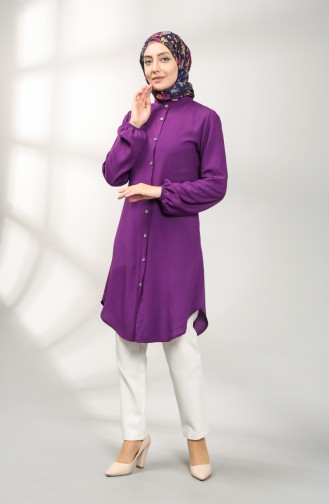 Judge Collar Tunic 3174-03 Purple 3174-03