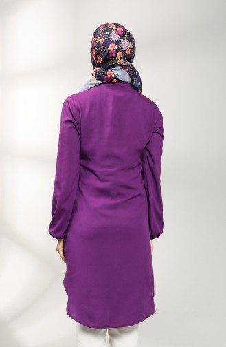 Judge Collar Tunic 3174-03 Purple 3174-03