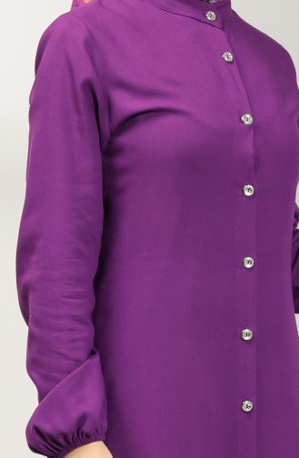 Judge Collar Tunic 3174-03 Purple 3174-03