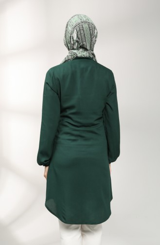 Judge Collar Tunic 3174-05 Emerald Green 3174-05