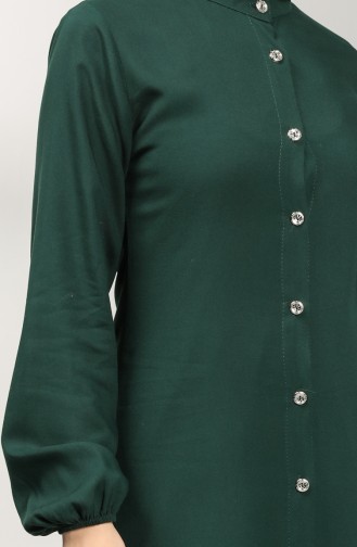 Judge Collar Tunic 3174-05 Emerald Green 3174-05