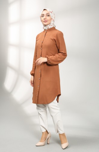 Hakim Yaka Tunik 3174-07 Taba