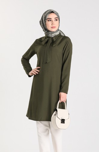 Kravat Yaka Tunik 3175-05 Haki