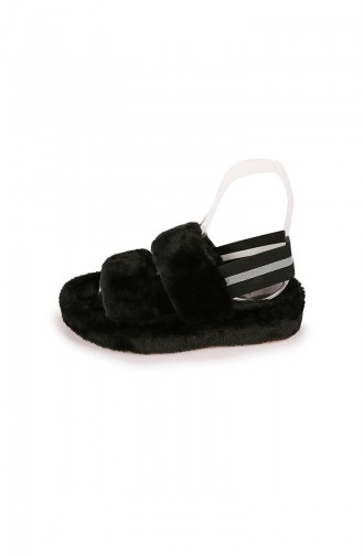 Black Woman home slippers 1000-01