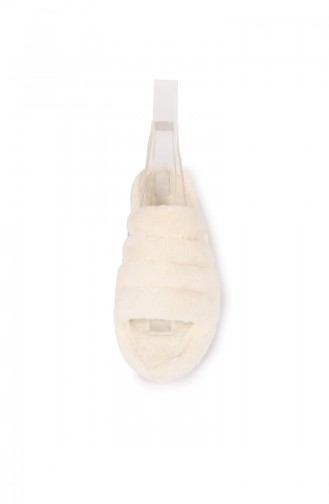 Cream Woman home slippers 1001-04