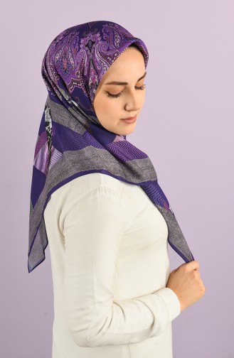 Purple Hoofddoek 90735-02