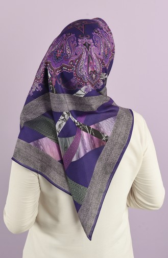 Purple Hoofddoek 90735-02