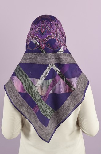 Purple Hoofddoek 90735-02