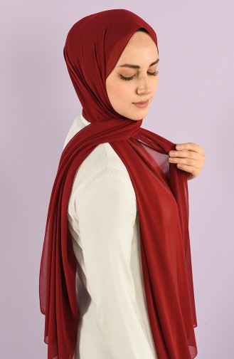 Dark Claret Red Shawl 90718-28