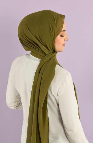 Light Khaki Green Sjaal 90718-37