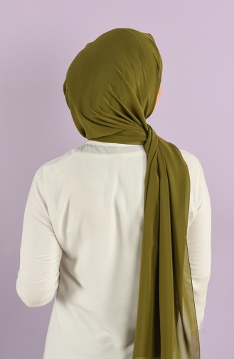 Light Khaki Green Sjaal 90718-37