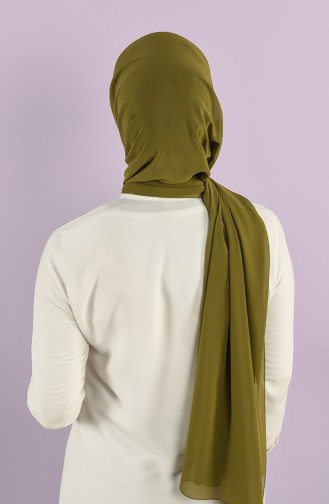 Light Khaki Green Sjaal 90718-37