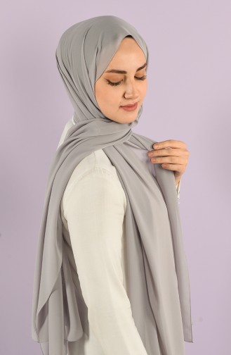 Light Gray Shawl 90718-43