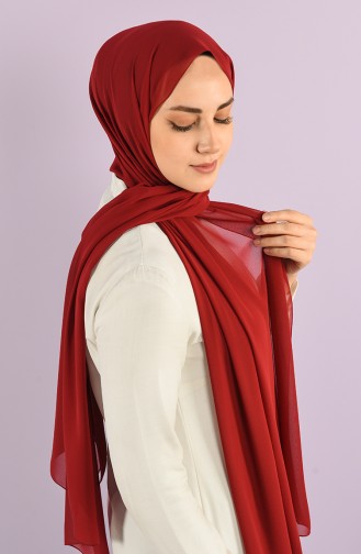 Light Claret Red Sjaal 90718-49