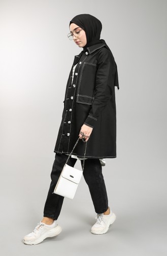 Trench Coat Noir 8284-01