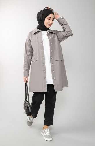 Trench Coat Gris 8284-04