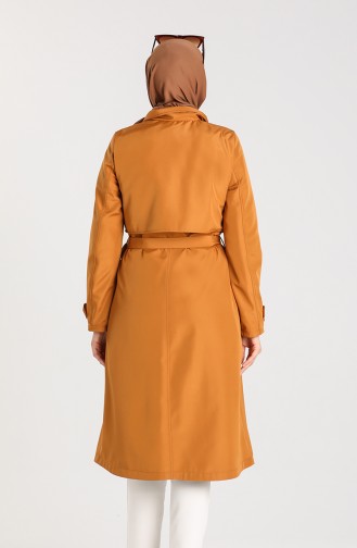 Mustard Trench Coats Models 0001-02