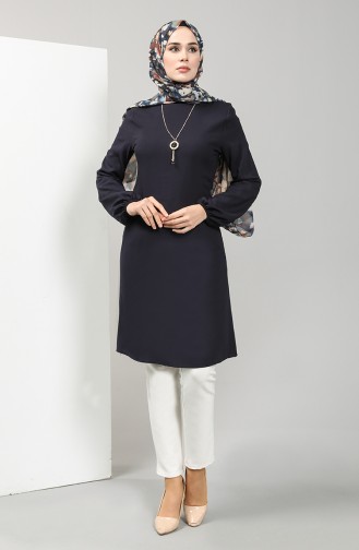 Navy Blue Tuniek 3176-06