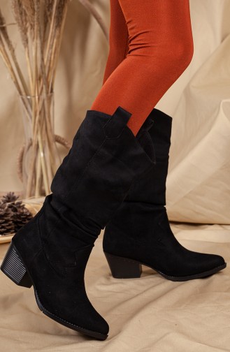 Black Boots-booties 0520-01