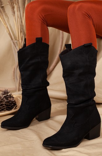 Black Boots-booties 0520-01