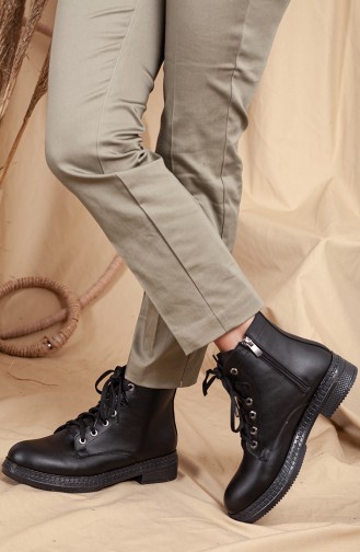 Black Boots-booties 0531-02