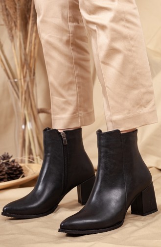 Black Boots-booties 0546-01