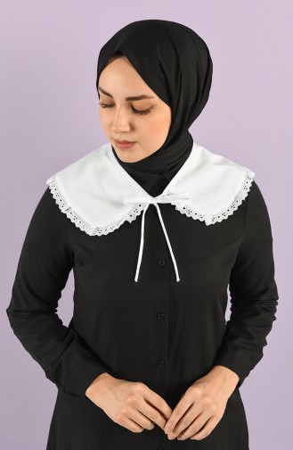 Vintage Yaka 25092-01 Beyaz