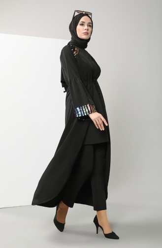 Abayas Noir 7374-01