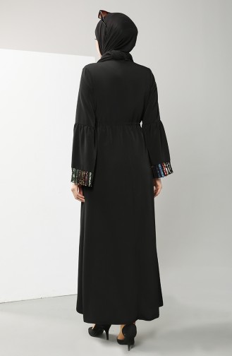 Abayas Noir 7374-01