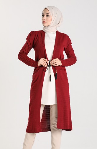 Claret Red Cardigans 55221-06