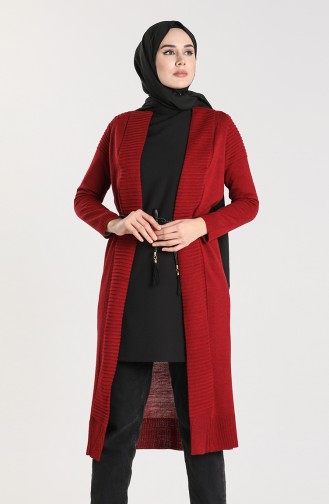 Claret Red Cardigans 55221A-08