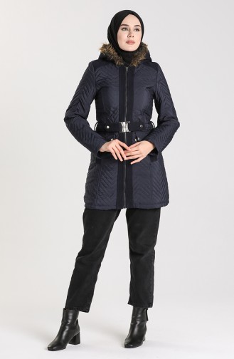 Manteau Bleu Marine 1908-04