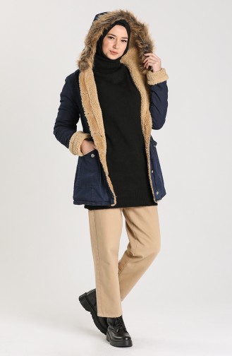 Dunkelblau Coats 2603-02